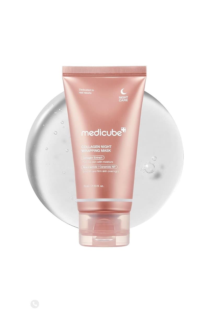 ماسک شب ژله ای کلاژن مدی کیوب اصل Medicube