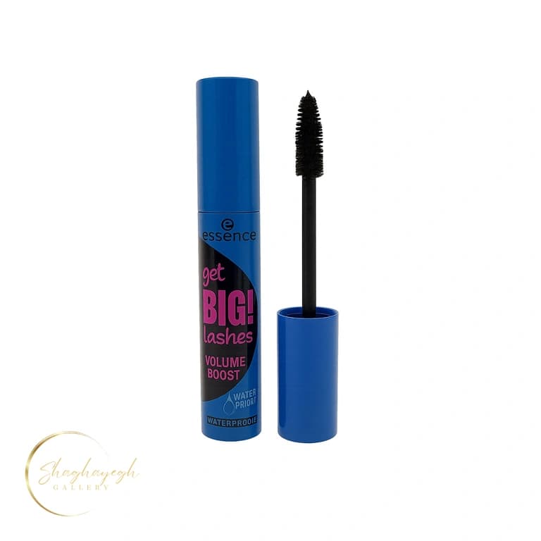 ریمل حجم‌دهنده ضدآب اسنس Get Big Lashes Volume Boost حجم 12 میل Essence Get Big Lashes Volume Boost Waterproof Mascara