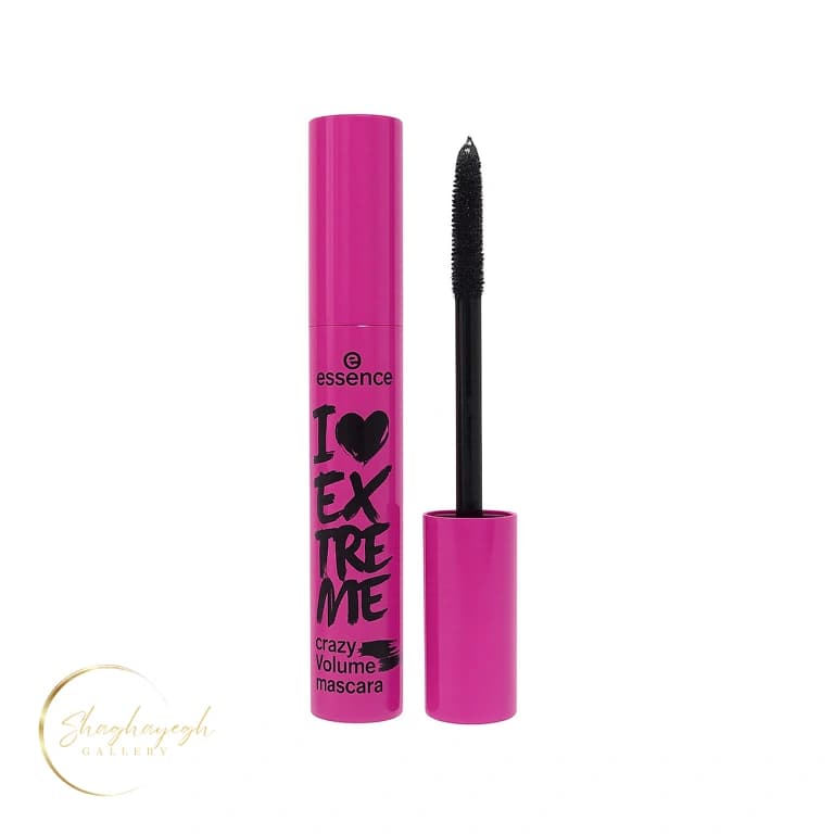 ریمل حجمدهنده اسنس صورتی Love Extreme Crazy Volume حجم 12 میلEssence I Love Extreme Crazy Volume Mascara — تصویر ۳