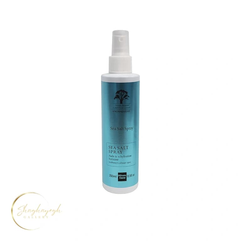 اسپری نمک دریا حجم‌دهنده و حالت‌دهنده آرگان میداس 250 میل Arganmidas Sea Salt Spray — تصویر ۲