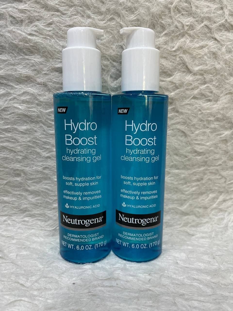 ژل شستشو صورت نوتروژینا مدل hydro boost حجم 170g