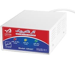 محافظ 2 خروجی ارت دار فلزی 2500 (آفر الکترونیک)