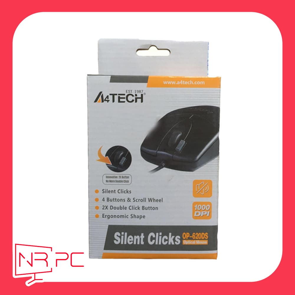 موس باسیم سایلنت A4Tech OP-620DS — تصویر ۳