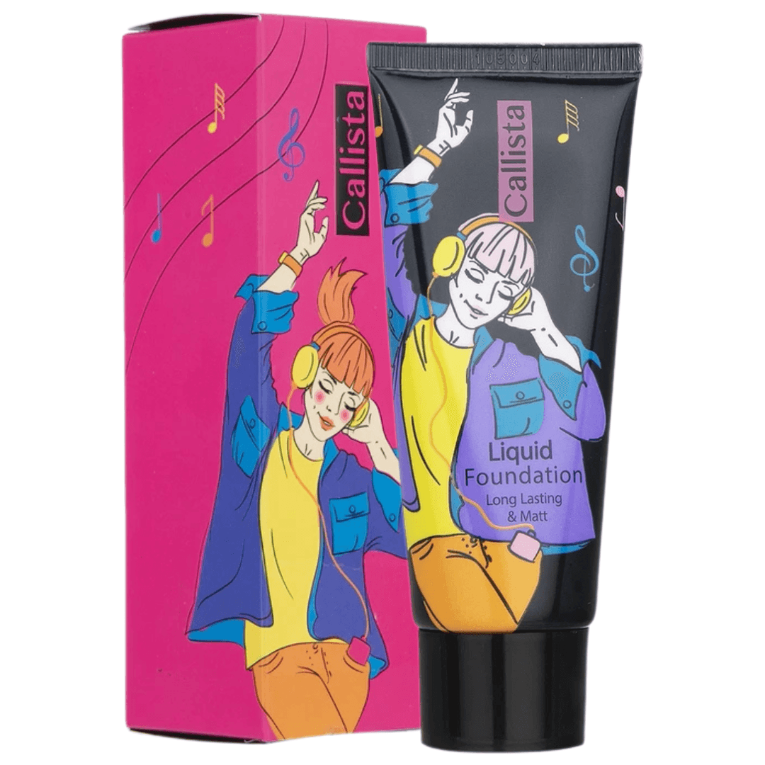 کرم پودر لانگ لستینگ و مات کالیستا ام16 Callista Long-lasting Matte Foundation M16 — تصویر ۱۰