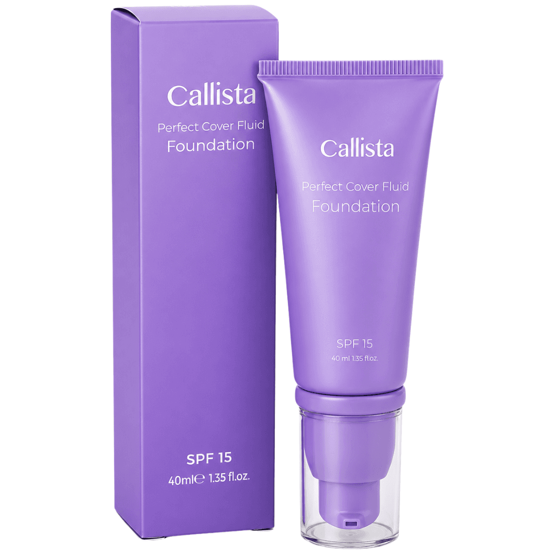 کرم پودر فلوئیدی پرفکت کاور کالیستا شماره6 Callista Perfect Cover Fluid Foundation No6 — تصویر ۱۲