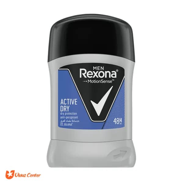 استیک ضد تعریق مردانه 48 ساعته رکسونا مدل Active dry وزن 40 گرم — تصویر ۳