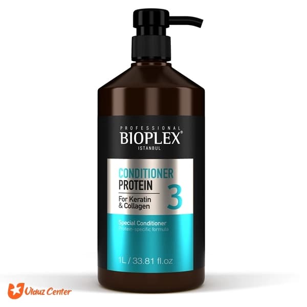 نرم کننده پروتئینی موی Bioplex حاوی کراتین و کلاژن 1000 میل — تصویر ۲