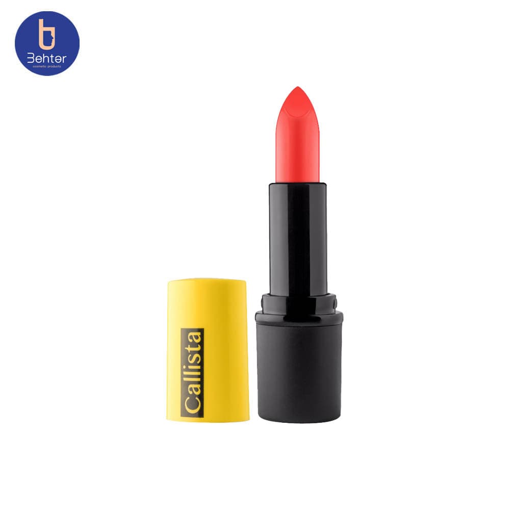 رژ لب جامد گلمور شاین کالیستا شماره82 Callista Glamour Shine Solid Lipstick No82 — تصویر ۴
