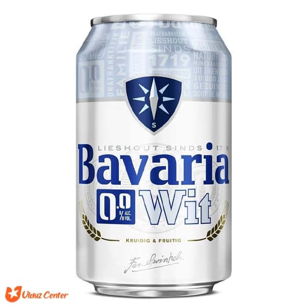 آبجو بدون الکل Bavaria با طعم میوه ه ای و تلخ 330 میل — تصویر ۲