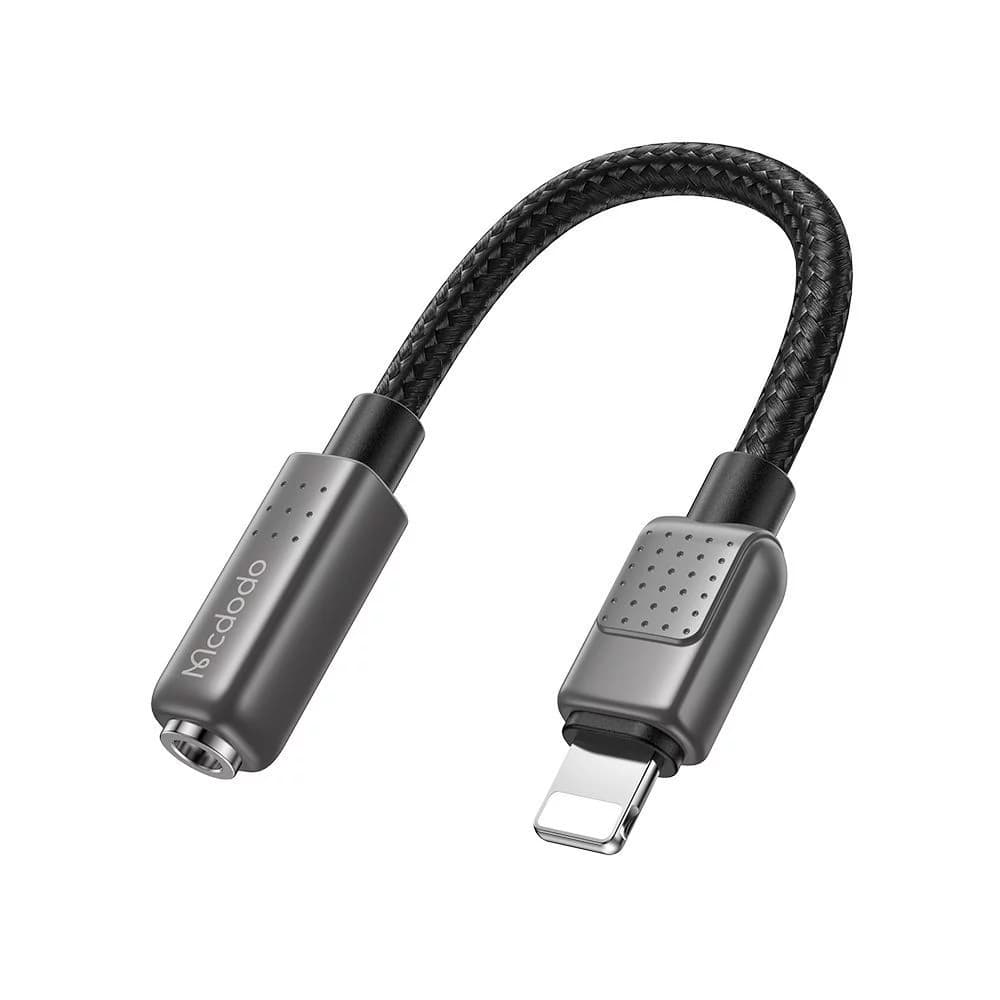 کابل تبدیل لایتنینگ به AUX مک دودو مدل CA-5010 ساپورت میکروفون