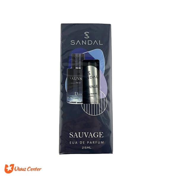 عطر جیبی صندل مدل Sauvage حجم 25 میل