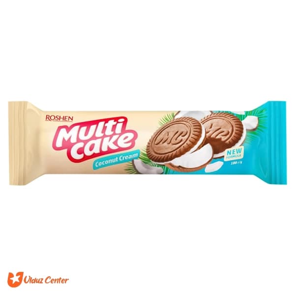 مولتی کیک روشن با طعم کرمی نارگیل 180 گرم — تصویر ۲