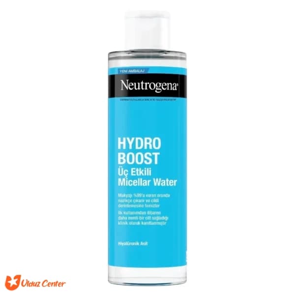 میسلار واتر 3در 1 نوتروژینا مدل Hydro Boost برای انواع پوست 400 میل