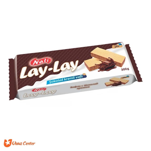 ویفر ناتی لای لای با طعم شکلات 300 گرم — تصویر ۳