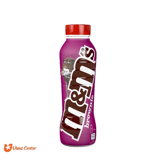 نوشیدنی شیر شکلاتی براونی مارس مدل M and M حجم 350 میل — تصویر ۲