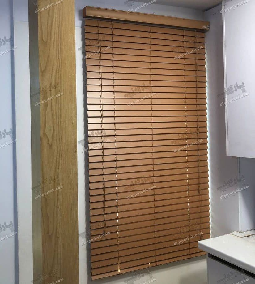 پرده کرکره چوبی ۵ سانتیمتری کد dp252
