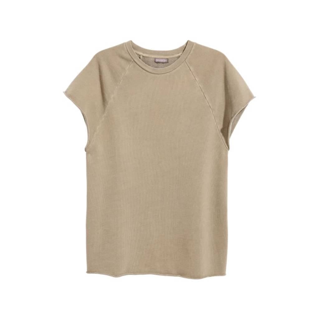 سوییشرت زنانه بدون آستین و گرم برند h&m — تصویر ۲