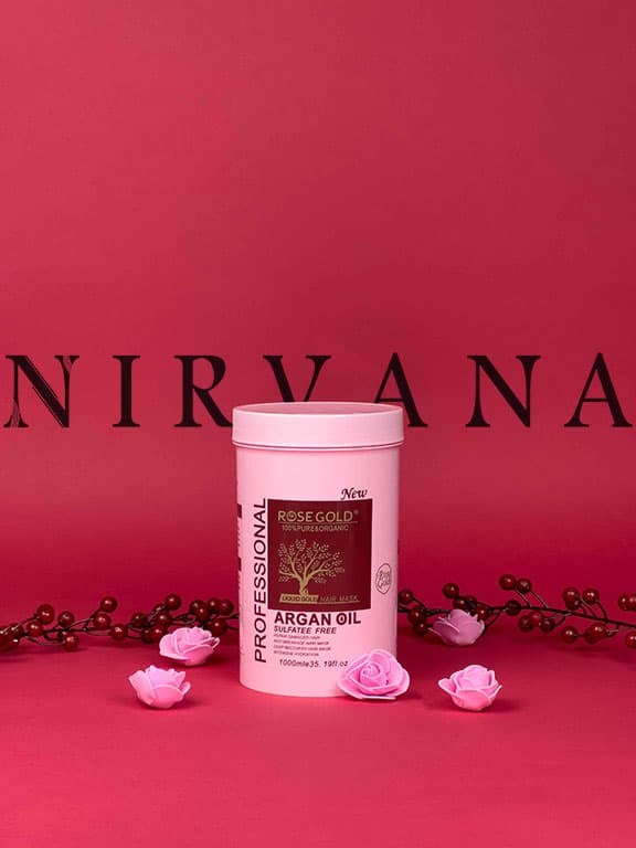 ماسک مو آرگان برند رزگلد ROSE GOLD — تصویر ۵