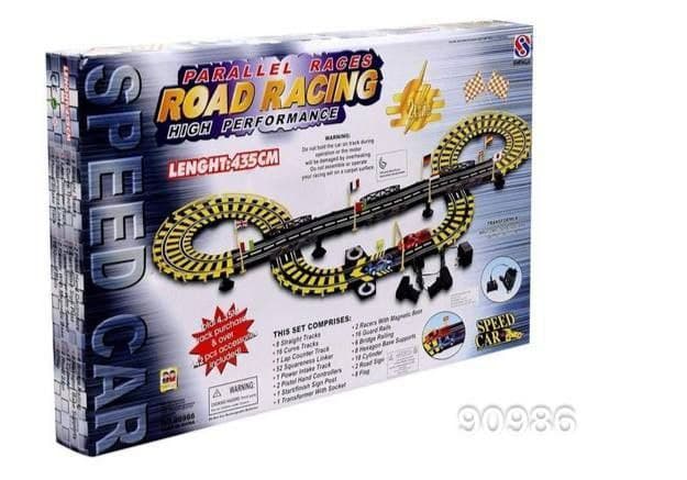 اسباب بازی کیت ماشین ریسینگ 435 سانتیمتری مدل ROAD Racing کد 90986