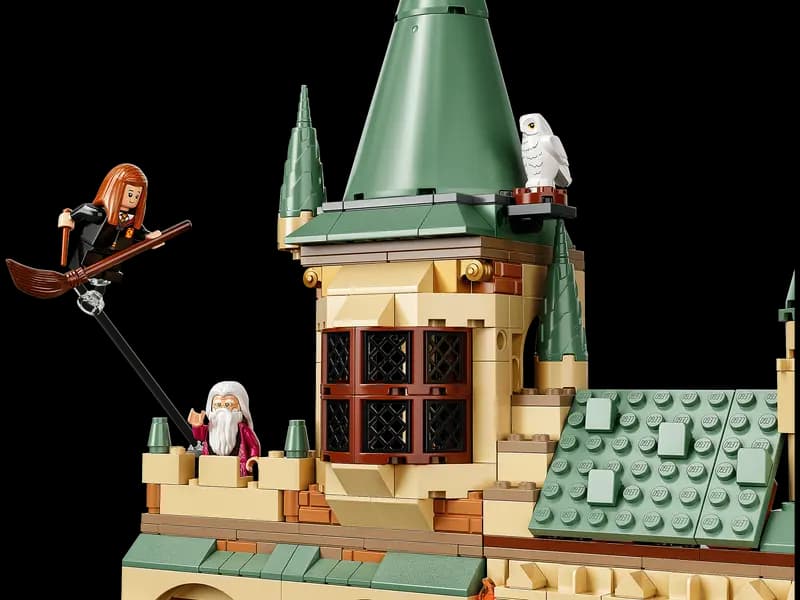 لگو اتاق اسرار و سالن هاگوارتز هری‌پاتر مدل Harry Potter کد 6049 — تصویر ۷