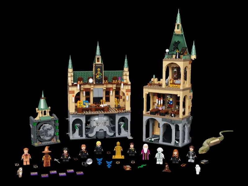 لگو اتاق اسرار و سالن هاگوارتز هری‌پاتر مدل Harry Potter کد 6049 — تصویر ۵