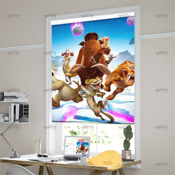 پرده تصویری انیمیشن عصر یخبندان کد ct2042