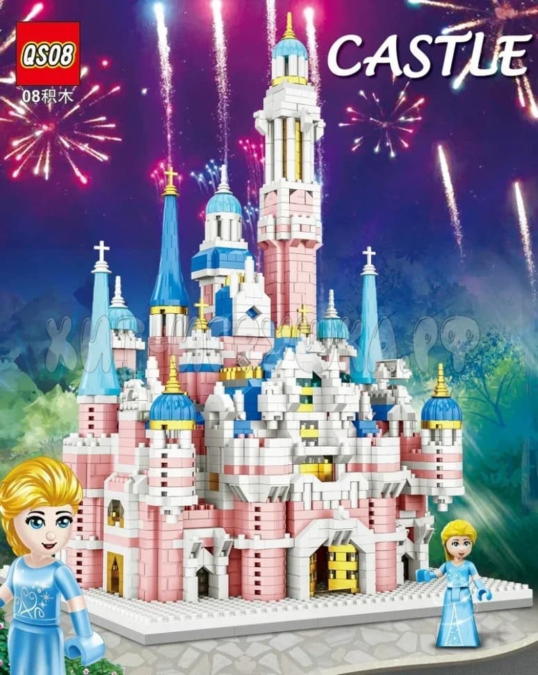 لگو دخترانه قصر پرنسس CASTLE مدل QS08 کد 20074 — تصویر ۳
