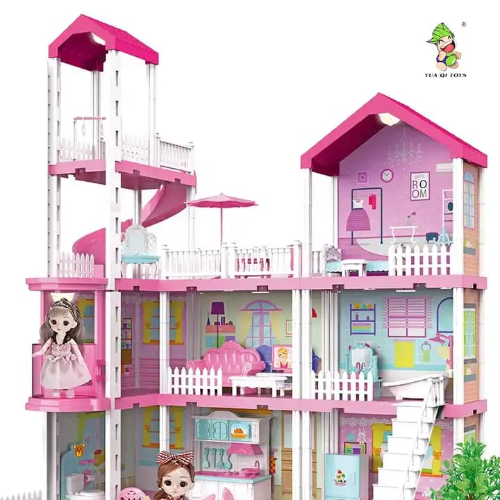 خانه باربی بزرگ princess house برند DIY کد 668