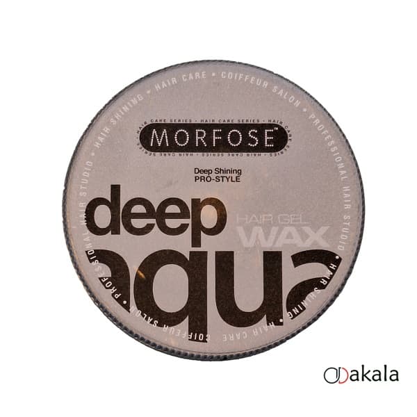 ژل واکس حالت دهنده مو براق مورفوس شماره 5 مدل MORFOSE DEEP SHINING — تصویر ۴
