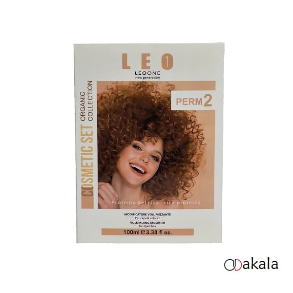 مواد فر لئو مخصوص موهای رنگ شده LEO حجم 100 میل
