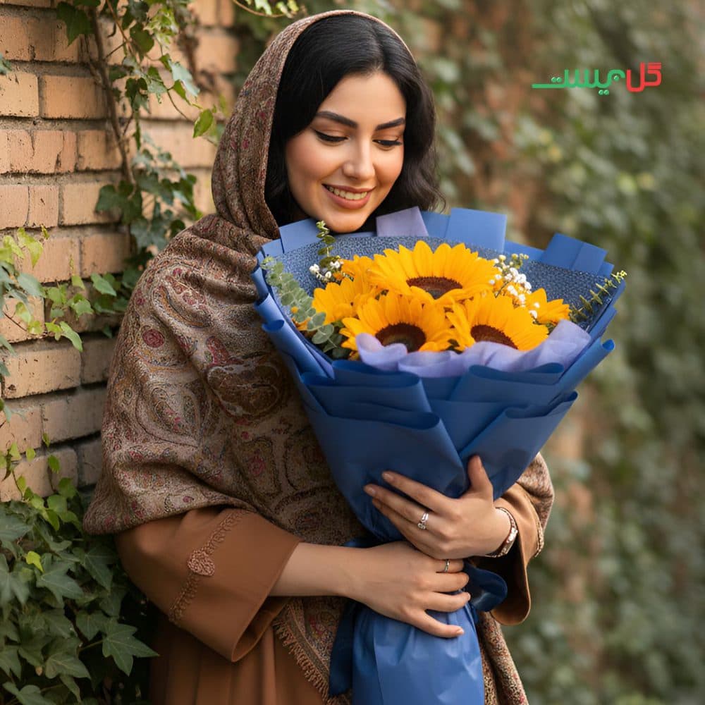 دسته گل حریر — گل بیست — تصویر ۱۱