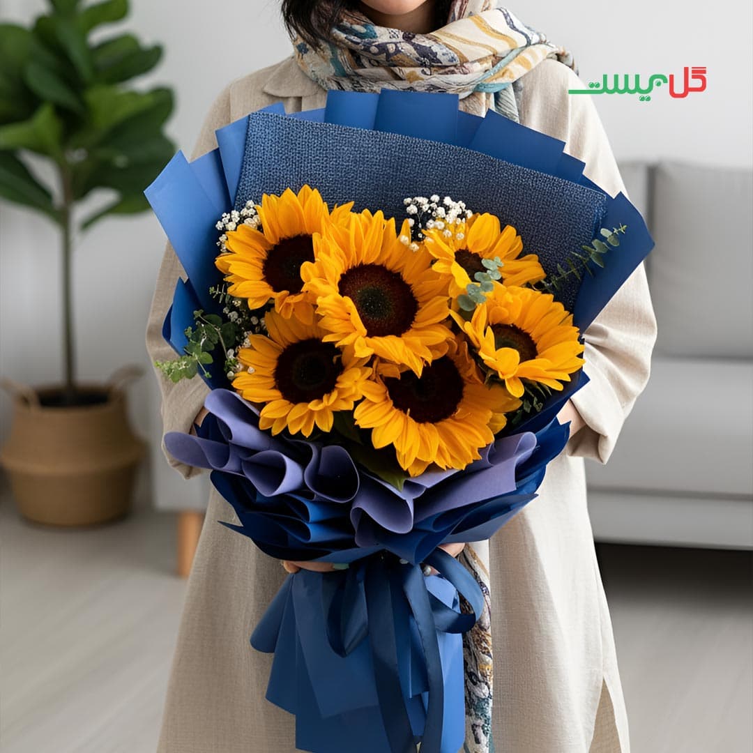دسته گل حریر — گل بیست