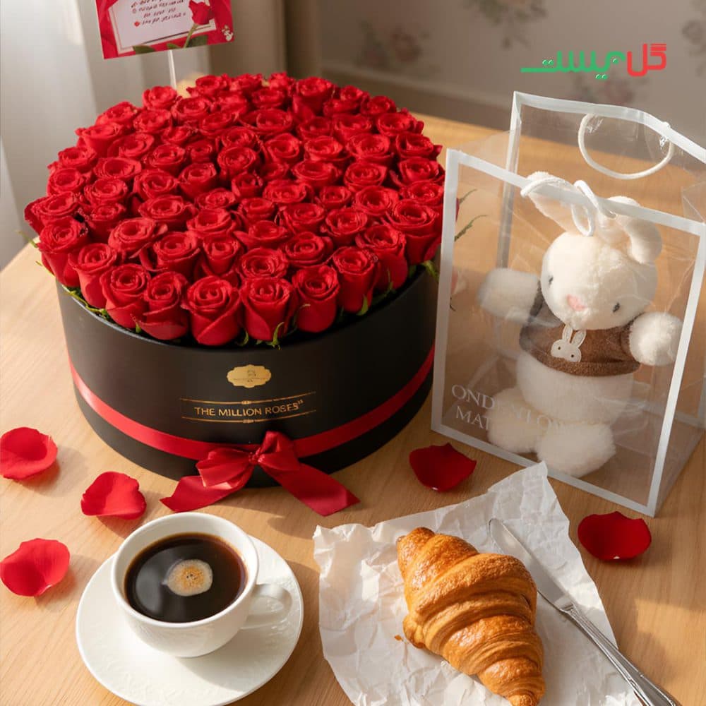باکس گل غزل — گل بیست — تصویر ۵
