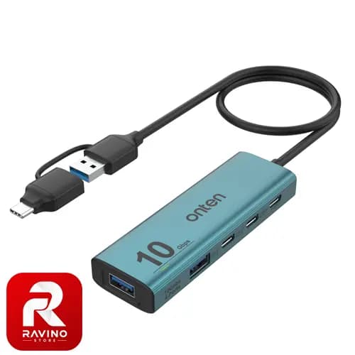 هاب USB 3.2 Gen 2 مدل +OTN-UCA612