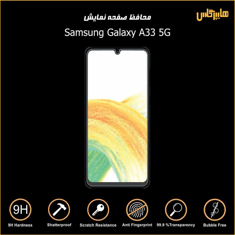 محافظ صفحه نمایش گوشی سامسونگ A33 — تصویر ۷