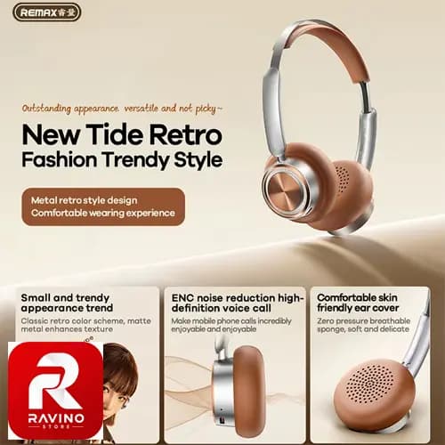 هدفون بی‌سیم ریمکس مدل Remax RB-830HB — تصویر ۵