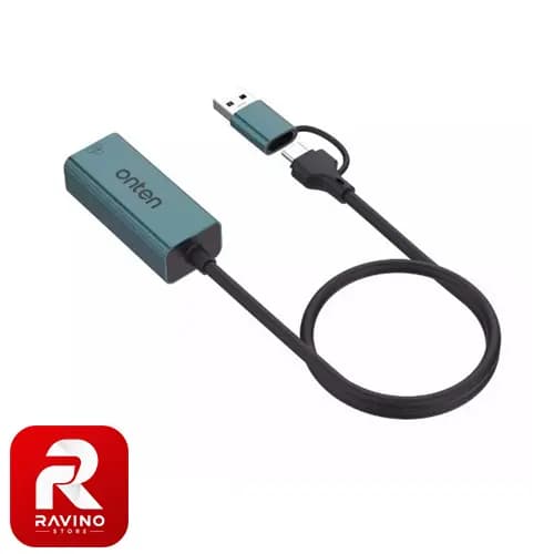 مبدل USB و USB-C به LAN اونتن مدل UE106 — تصویر ۵