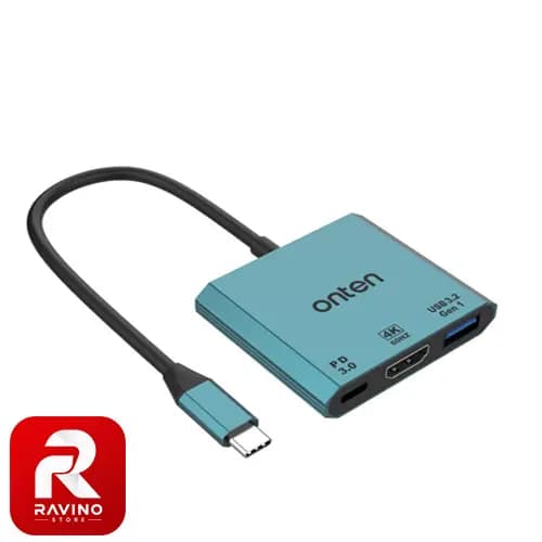 مبدل USB-C به HDMI اونتن مدل OTN-UC301 — تصویر ۵
