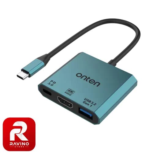 مبدل USB-C به HDMI اونتن مدل OTN-UC301