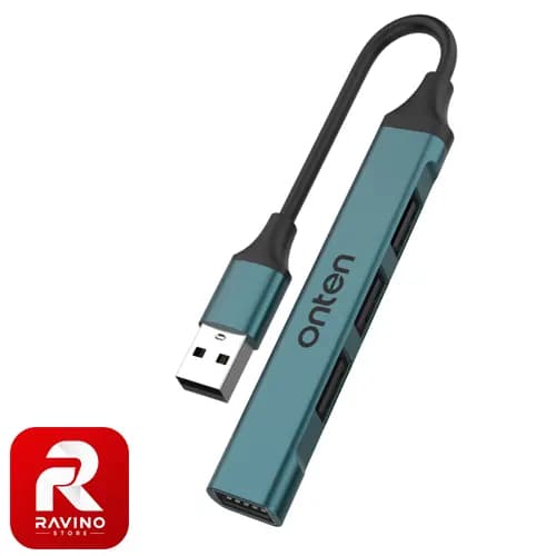 هاب USB 2.0 چهار پورت اونتن مدل OTN-5701D