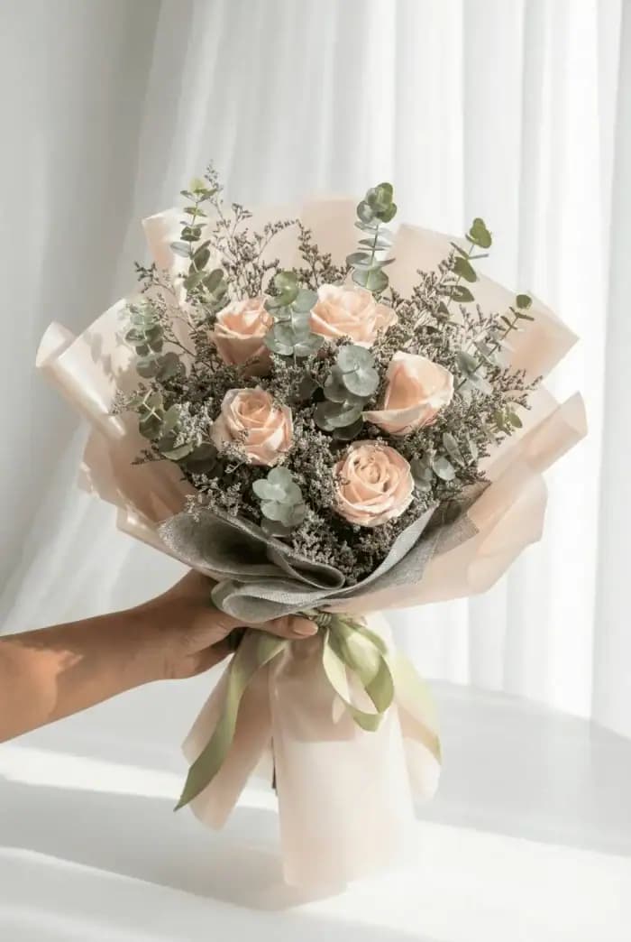 مینی دسته گل آسا کد 3044 – بلورا — تصویر ۵