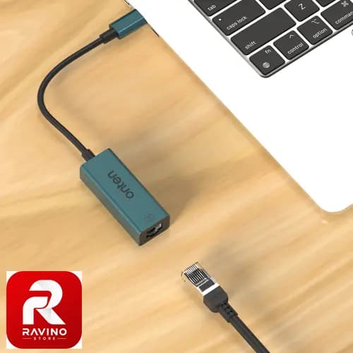 مبدل USB-C به LAN اونتن مدل OTN-9598 — تصویر ۳