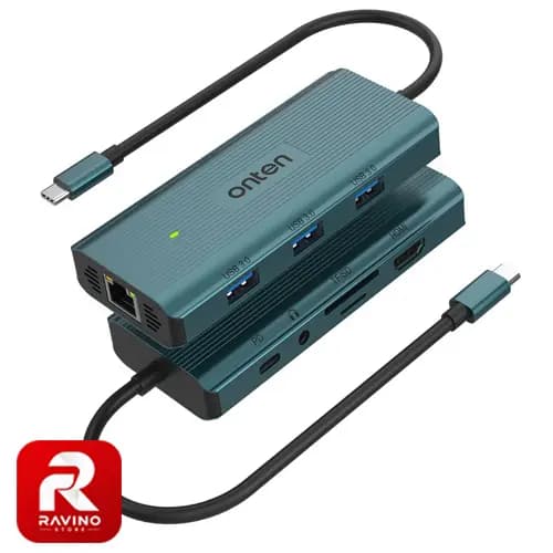 هاب 9 پورت اونتن مدل UC-961 HUB+LAN — تصویر ۷