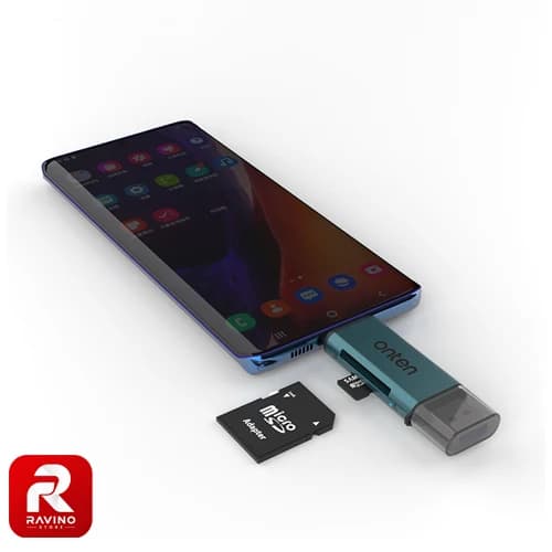 رم ریدر USB-A و USB-C اونتن مدل OTN-CR532 — تصویر ۴