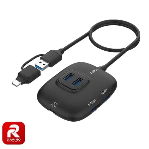 هاب 4 پورت USB 3.0 اونتن مدل UCA610 — تصویر ۴