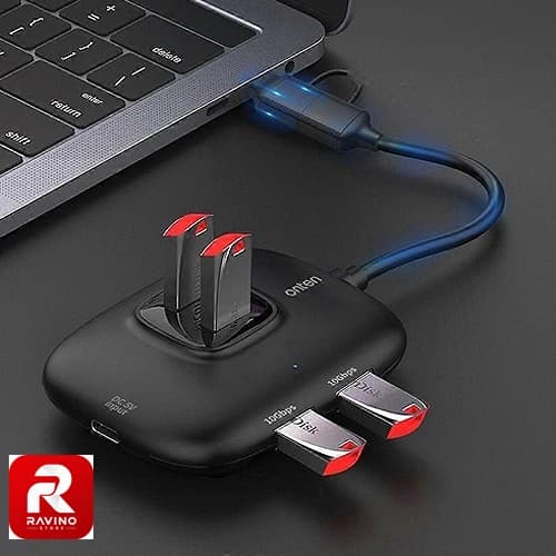 هاب 4 پورت USB 3.0 اونتن مدل UCA610 — تصویر ۳