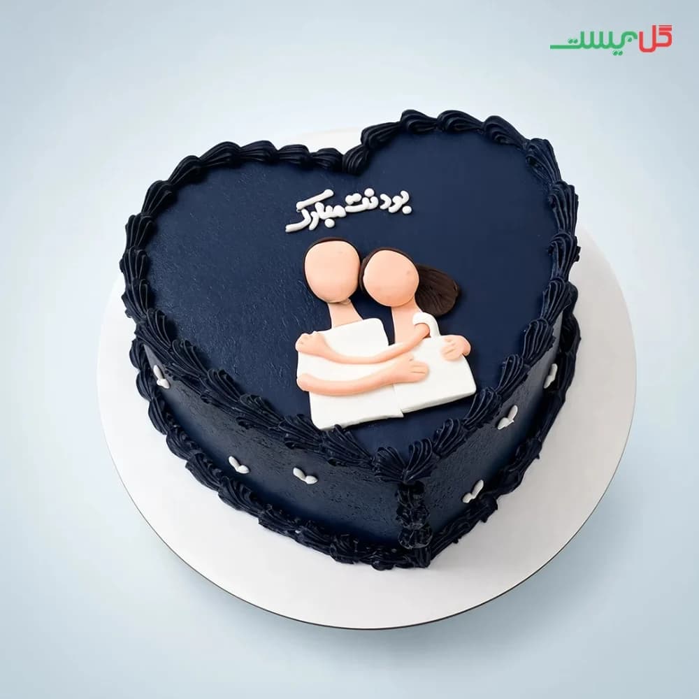باکس گل دلبرین | رز قرمز و کیک | گل فروشی آنلاین گل بیست — تصویر ۵