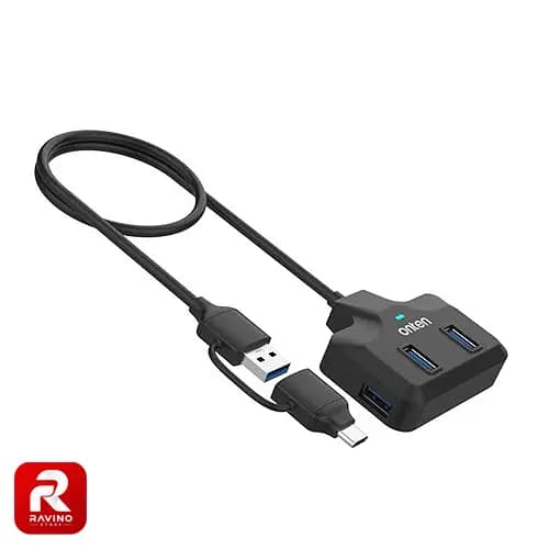 هاب 4 پورت USB 3.0 / type-C اونتن مدل UCA2310