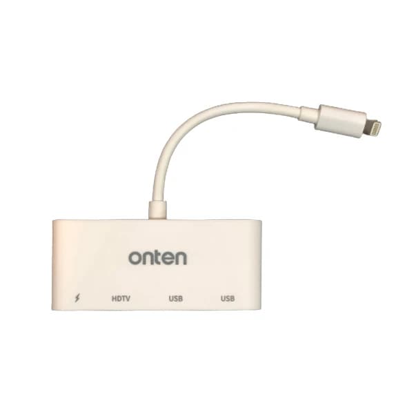 مبدل لایتنینگ به HDMI/USB اونتن مدل OTN-75216 — تصویر ۴