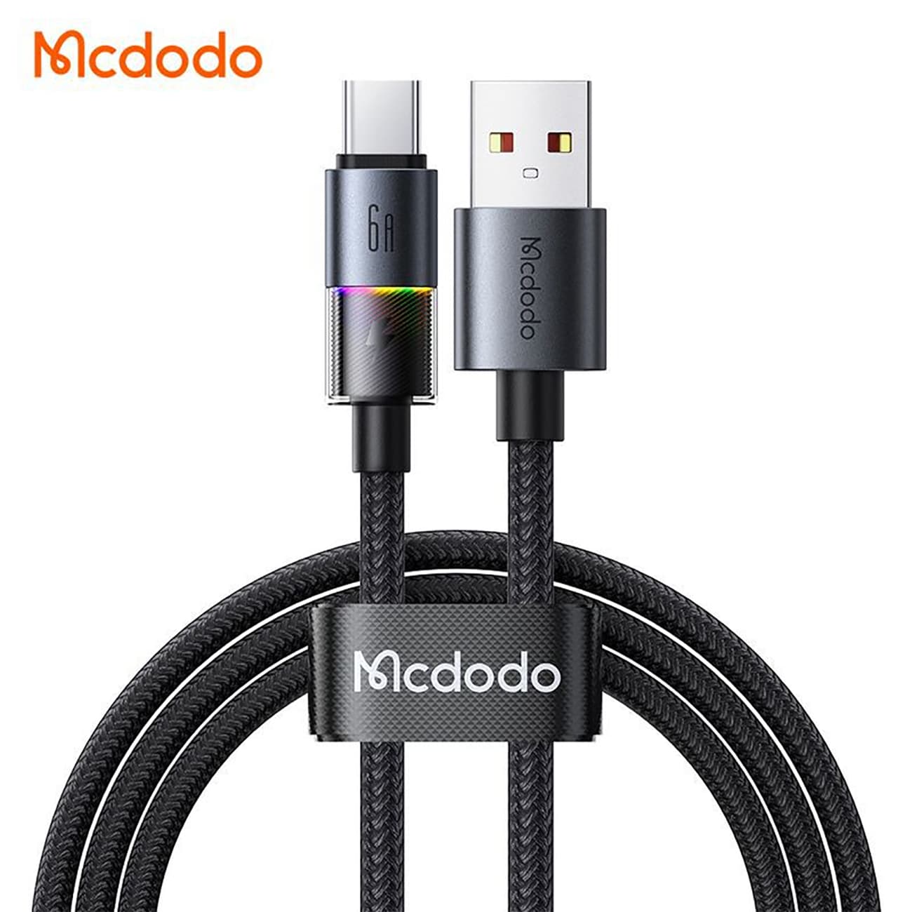 کابل فست‌شارژ USB به Type-C مکدودو 6A، 100W مدل CA-8180